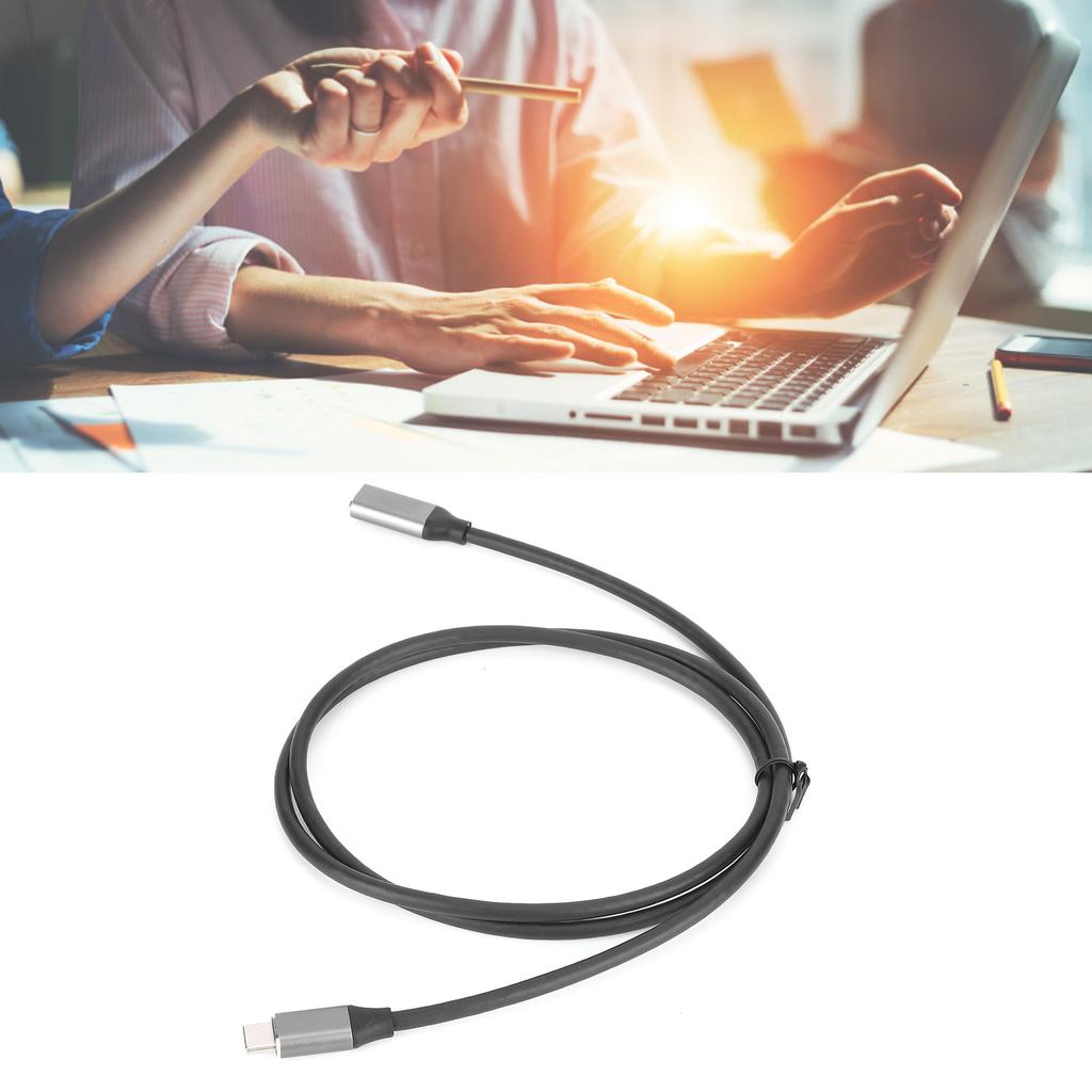 HD 4K USB 3.1 PD USB C Extension Cable Male to Female Type C Extender Cord 3A 60W