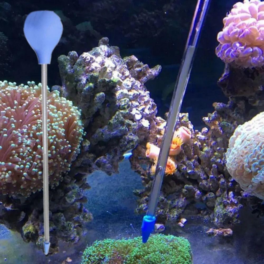 Silicone Fish Coral Feeding Tool Acrylic Coral Dispensing Feeder Coral Feeding Tube Fish Tank