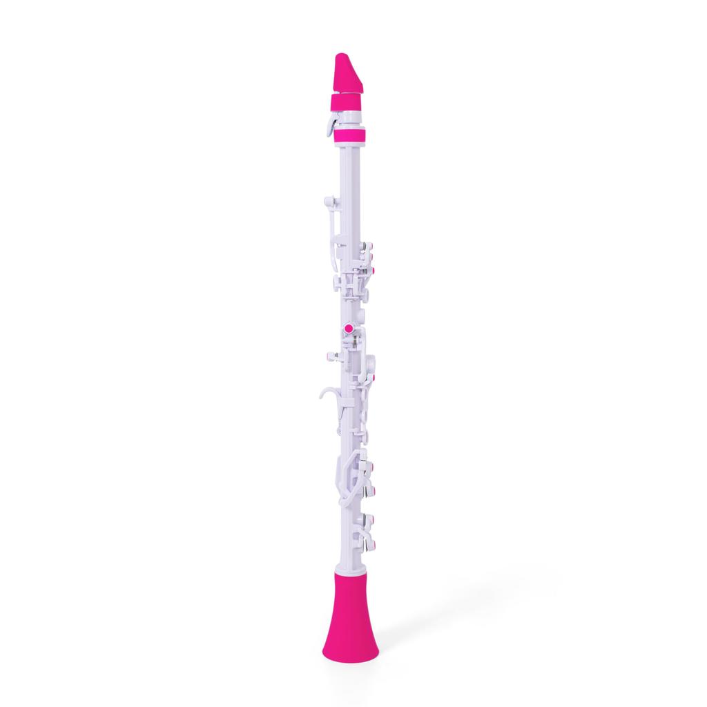 Nuvo Пластиковый духовой инструмент Кларнет C Key Clarineo Clarineo N120CLPK эксклюзивный 2.0 Белый/Розовый [С полужестким футляром] []