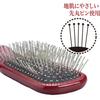 Кинута-щетка Feather Touch Cushion Brush компании Kinugawa, красная, 1 шт. (х 1)