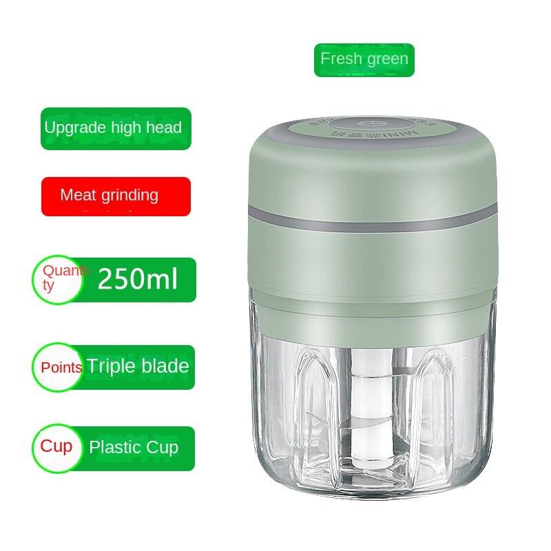 Мини-электрический измельчитель чеснока, кухонный комбайн мини-измельчитель подходит для нарезки овощей/мясорубки/измельчителя чеснока/измельчителя фруктов/измельчителя для салатов