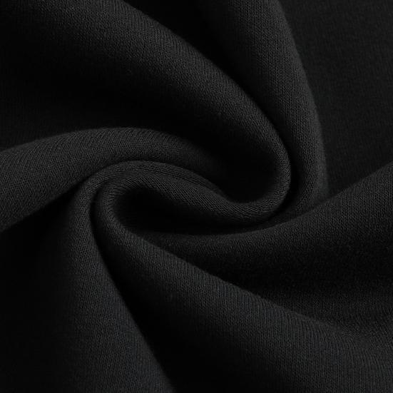 Men Heated Hoodie with 3 Heat Levels USB Heating Big Front Pocket Adjustable Temperature Settings Ribbed Cuffs Hem Top Long Sleeve Electric Hoodie