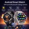 Умные часы Android с SIM-картой, сенсорный AMOLED-экран, Bluetooth-звонки, камера