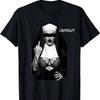 Sexy Evil Nun T-shirt Dark Gothic Unisex Shirt Oversized Short-sleeved Casual Summer Top Trendy Streetwear