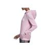Adidas Sports Lifestyle Series Letter Print Pattern Comfortable Hooded American Pullover Sweatshirt Women Sweatshirt Pink DU0644