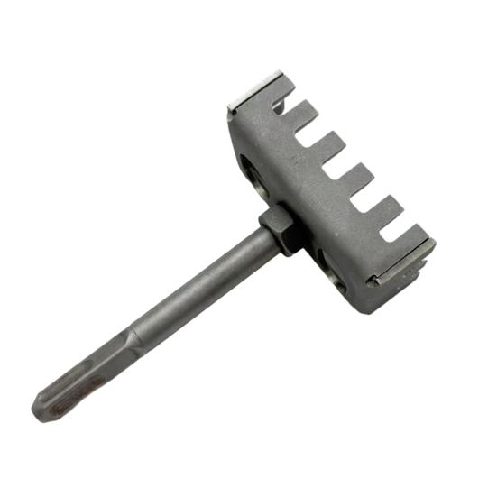 Фреза для квадратных отверстий, высокопрочная эргономичная конструкция, универсальная пила для вырезания электрических коробок, инструмент для вырезания пазов и отверстий