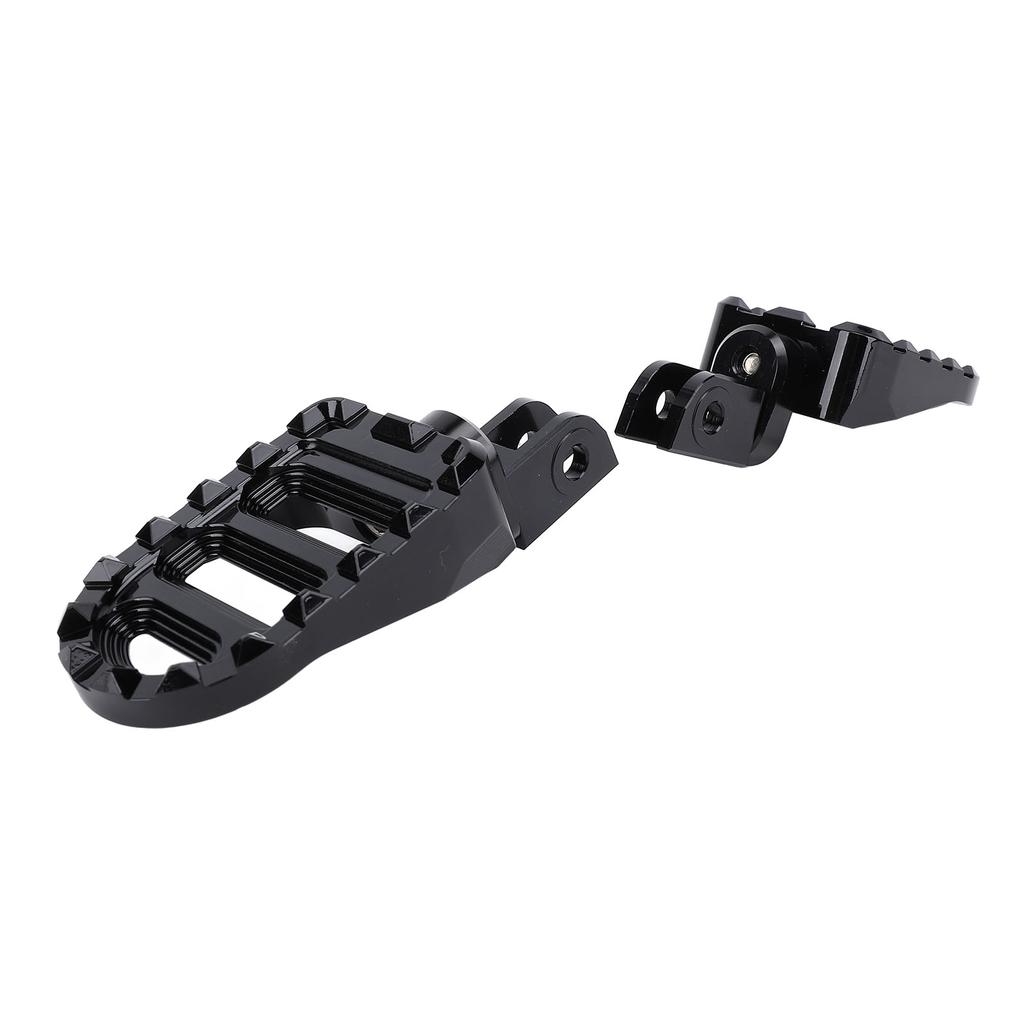 Подножки для мотоцикла спереди, противоскользящие, регулируемые по высоте, алюминиевый сплав, подставка для ног для мотоцикла, металл