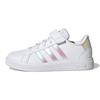 Grand Court 2.0 Little Kid White Iridescent Kids Sneakers Cloud-White GY2327