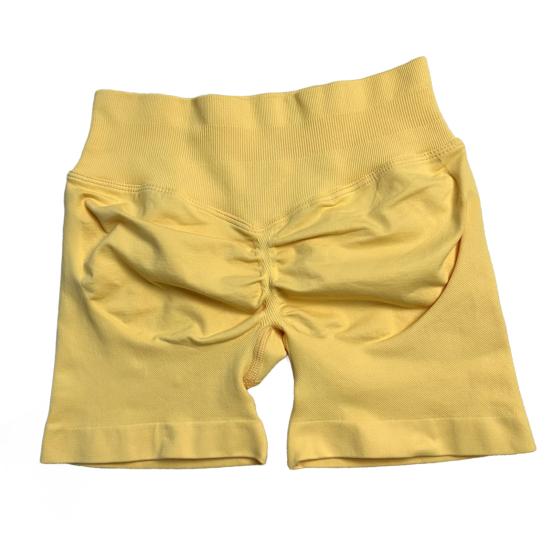 Шорты для йоги Slim Fit Высокая эластичность Контроль живота Бесшовные Анти-воздействие Подтянутые ягодицы Высокая талия Беговые спортивные шорты для бега