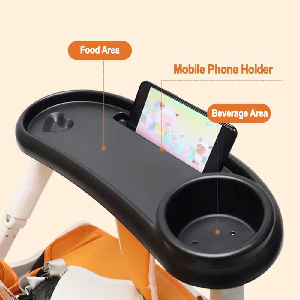 Detachable Universal Stroller Tray Practical Pushchair Snack Table Stroller Accessories Toddlers