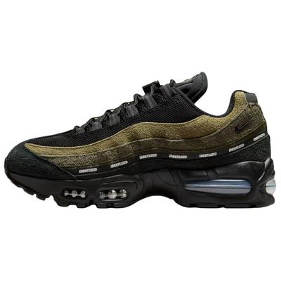 UNDEFEATED x Air Max 95 Низкие повседневные кроссовки для бега с повышенной износостойкостью, унисекс, зеленые с черным, IB4523-200