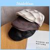 Modern Port Style Gradient Color Beret Women Warm Breathable Accessory Fashion