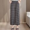 Plus Size Summer Women's Pants High Waist Loose Vintage Clothes Elastic Waist Summer Pants
