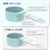10PCS Plastic Measuring Spoons Set Stackable Nesting Measure Cup  Kitchen Gadget