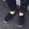 Brand Men Breathable Breathable Outdoor Casual Low Top Driving Shoes New Summer Men Pigskin Hole Snail Lightweight Shoes