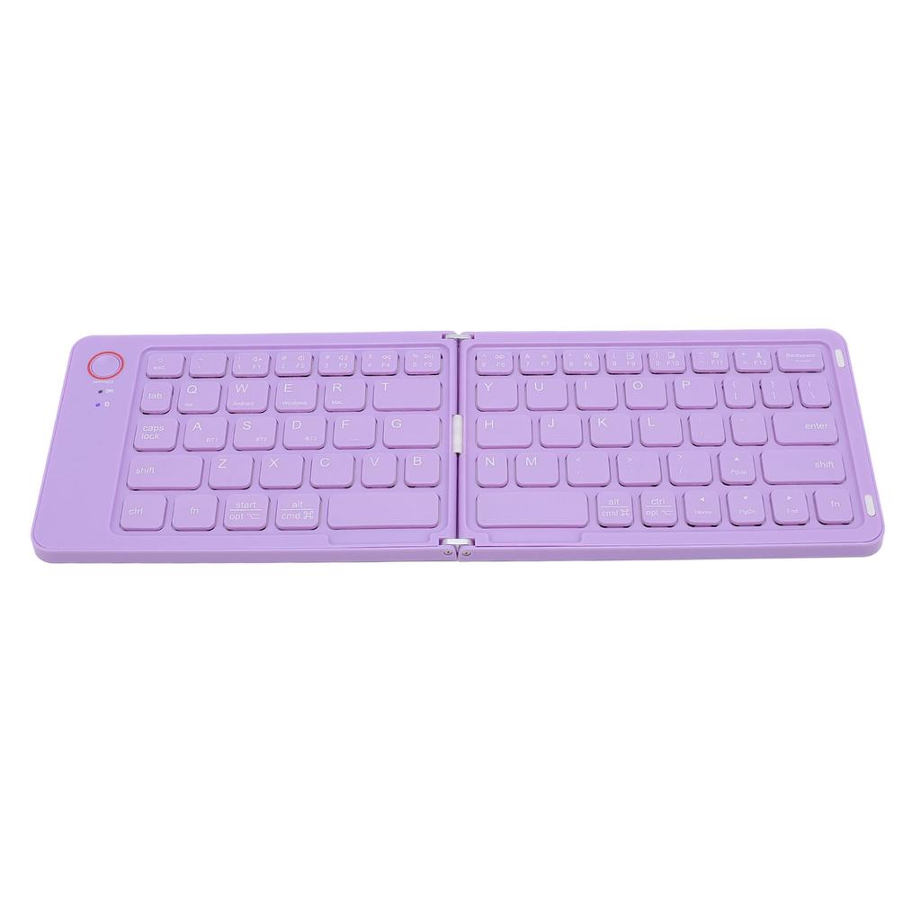 Складная Bluetooth-клавиатура 67 клавиш, перезаряжаемая, магнитная, тонкая, универсальная, портативная, беспроводная клавиатура