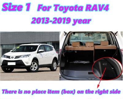 Индивидуальный коврик в багажник для Toyota RAV4 RAV 4 XA40 XA 40 2013 2014 2015 2017 2018 2019, грязезащитный, прочный, кожаный ковер