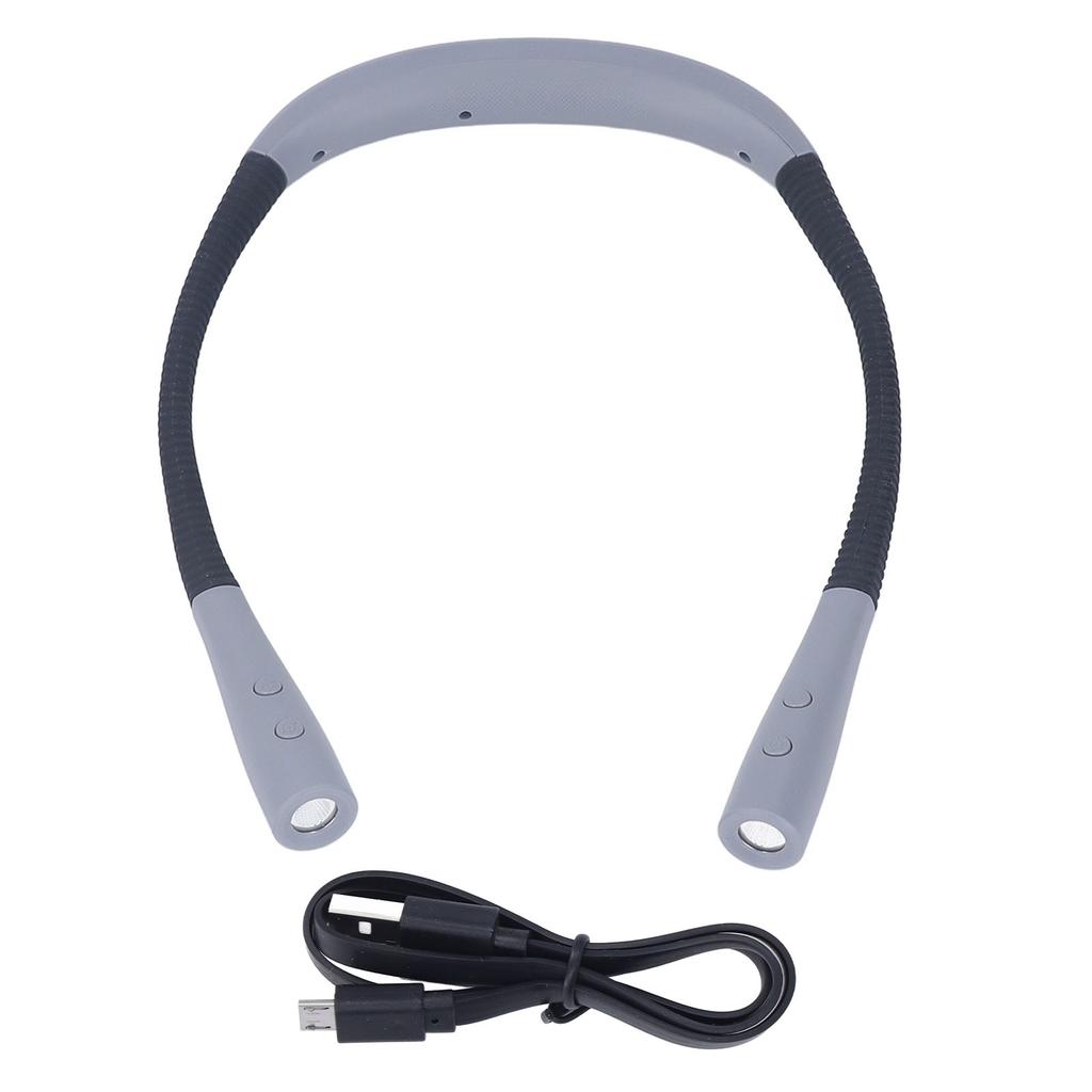 Нашейный светильник с регулируемой яркостью, не раздражающий глаза, перезаряжаемый светильник для чтения для школ, общежитий, плетения, ремонта