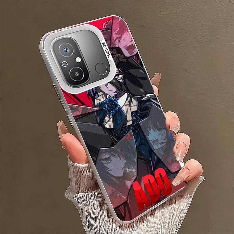 Ado Cartoon K-Kyogen X Uta Shockproof Phone Case for Xiaomi Poco X7 X6 X5 X3 Pro F7 Ultra M8 Redmi 15C 15 14C 13C 12C 10C 13 12