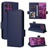 Flip Cover for Motorola Edge 60 Pro PU Leather Full-Body Protection With [RFID Blocking] Shockproof Durable Retro Phone Case