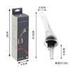 Professional Wine Decanter Pourer With Filter and Base Quick Sobering Wine Whisky Aerator Dispenser For Bar Party Kitchen