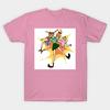 T Shirt Women Pippi Longstocking Harajuku Print Kawaii Tshirt Summer Short Sleeve Female T-Shirt Top Tee
