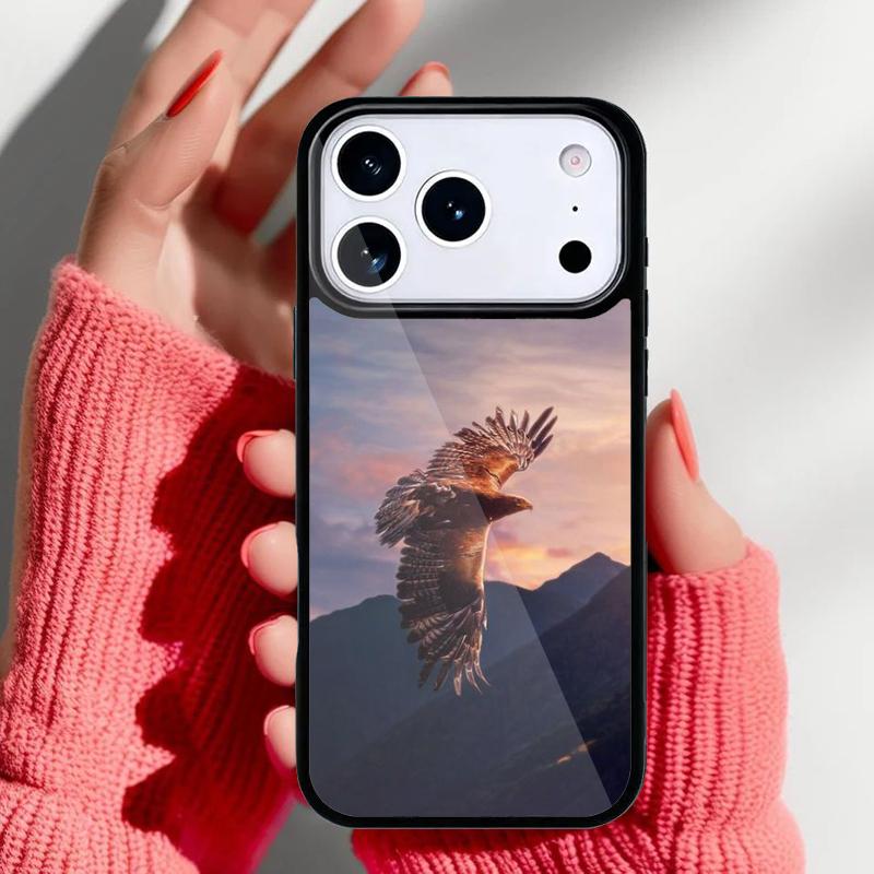 Чехол для телефона с изображением орла, ястреба, птицы, животного для iPhone 17 16 15 14 13 Pro Max Задняя крышка для 12 11 Pro Coque