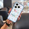 Прочный чехол-накладка для телефона Tecno Spark20 Pro/KJ6, модный дизайн, граффити, защитный, животные, полная защита, водонепроницаемый