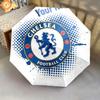 1 шт. Автоматический складной зонт - Chelsea F Индивидуальный узор с именем, Портативный и складной дизайн с 8 спицами, Рождественские и Новогодние подарки