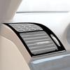 Для Benz E Class W211 2003-2009 аксессуары автомобильный черный салонный прибор отделка воздуховыпускного отверстия наклейка пластиковое украшение