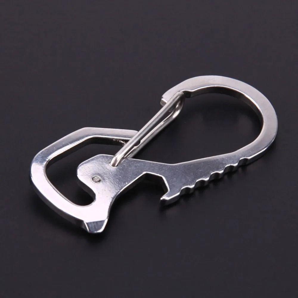 Bottle Opener Outdoor Keychain Multifunctional Mountaineering Buckle Climbing