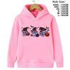 Kpop Demon Hunter Derpy Tiger Hoodie Kids Clothes Princess Girls Clothing Fashion Boys Spring Autumn Sweatshirt Child Tops