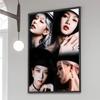 Girl Group Kpop B-Blackpink Canvas Painting Posters and Prints Wall Art Pictures for Living Room Decoration