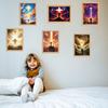 Jesus Lamp LED Christ Frame Light Soft Glow Dimmable Painting Jesus Night Light