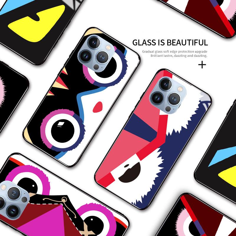 Чехол для телефона из закаленного стекла для Redmi 10 12 13 14C A5 Note9 Note10 Note12 Note14 Xiaomi 11Lite 14T 15 PocoC75 PocoX3 Мягкий край Ударопрочный Гладкий чехол