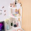 Настольная угловая полка для хранения Большая вместимость Многоярусная Спальня Общежитие Коробка для хранения мелочей Стеллаж для демонстрации