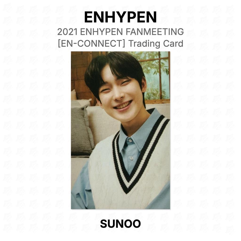 ENHYPEN 2021 ФАН-ВСТРЕЧА ENHYPEN [EN-CONNECT] Торговая карточка Официальная фотокарточка