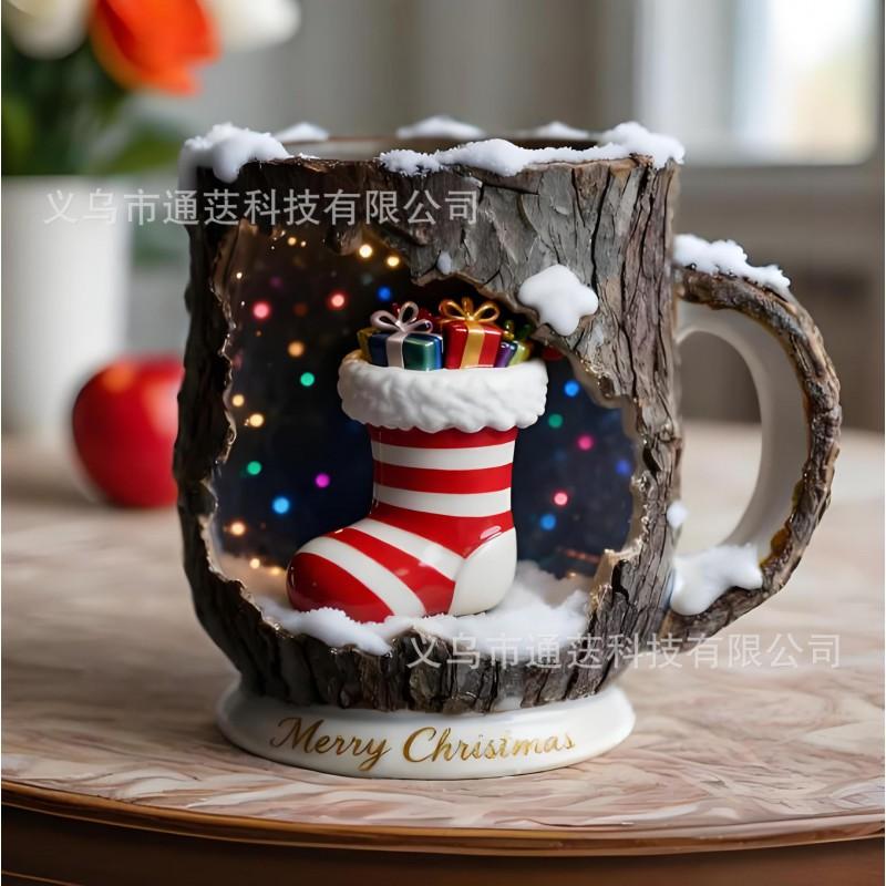 Resin Shark Coffee Mug Novelty Desk Decor Collectible Figurine Gift Men Women Office Home