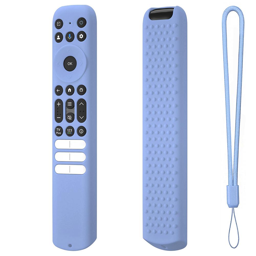 Silicone Cover Anti Slip Protective Case Shockproof Television Remote Cover for TCL RC813 FMB1/RC902V FMR1/RC923 Voice Remote