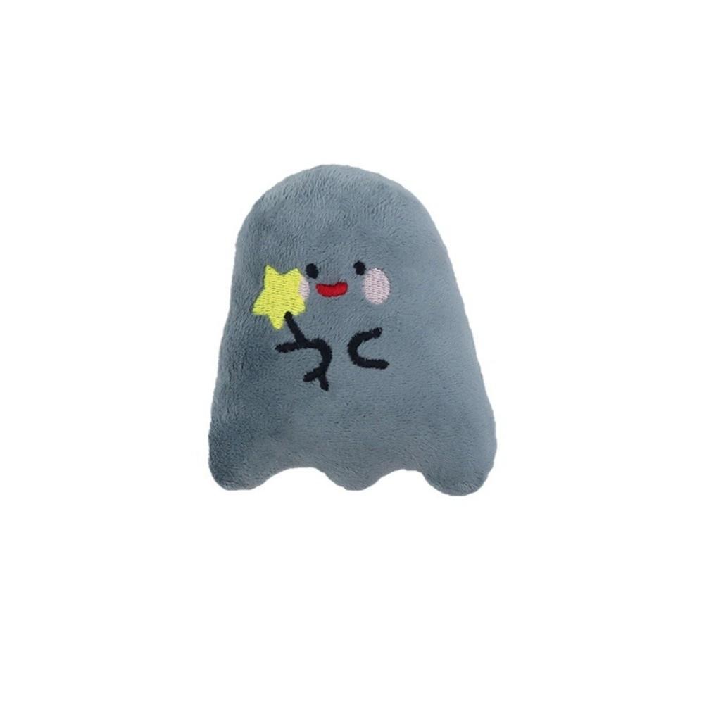 Sounding Dog Plush Chew Toy Soft Plush Dog Halloween Toys Squeaky Puppy Toy Teeth Cleaning