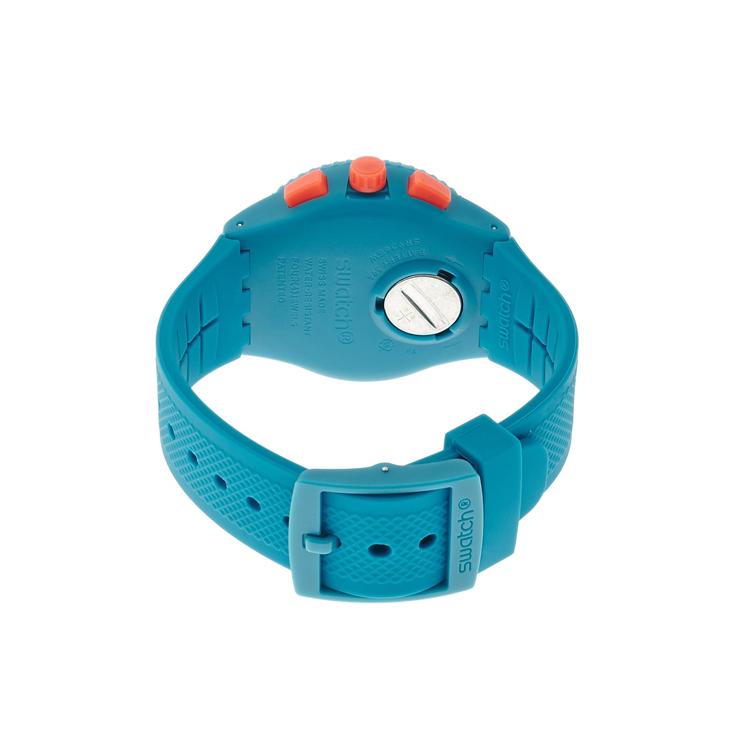 Swatch Унисекс 42мм Синие Часы SUSN406 SUSN406