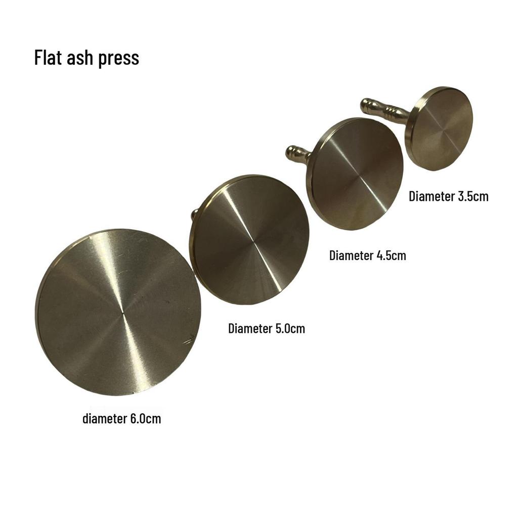 Brass Wire Drawing Tool & Incense Ceremony Set: Mold, Ash Spoon, Sweeper.