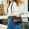 Large-capacity Middle-aged Mother Bag Soft Leather Fashion Shoulder Bag Retro Small Square Bag