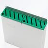 Endo Shoji Commercial TKG цветная подставка для ножей с пластиковой пластиной, большая крышка типа A зеленого цвета из АБС-пластика, сделано в Японии, AHU694 18-8