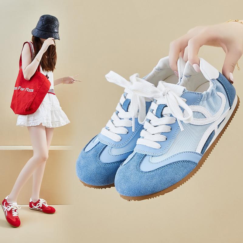 Women's Summer Breathable New Style Student Running Sports Casual Shoes Street Photography Increase Height
