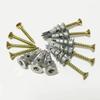 54pcs Prevent Loose Heavy Duty Metal Wall Screws Fastening Wall Screws Set  Professional Use