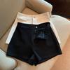 Women's Trendy Casual Hong Kong Style Waist Shorts