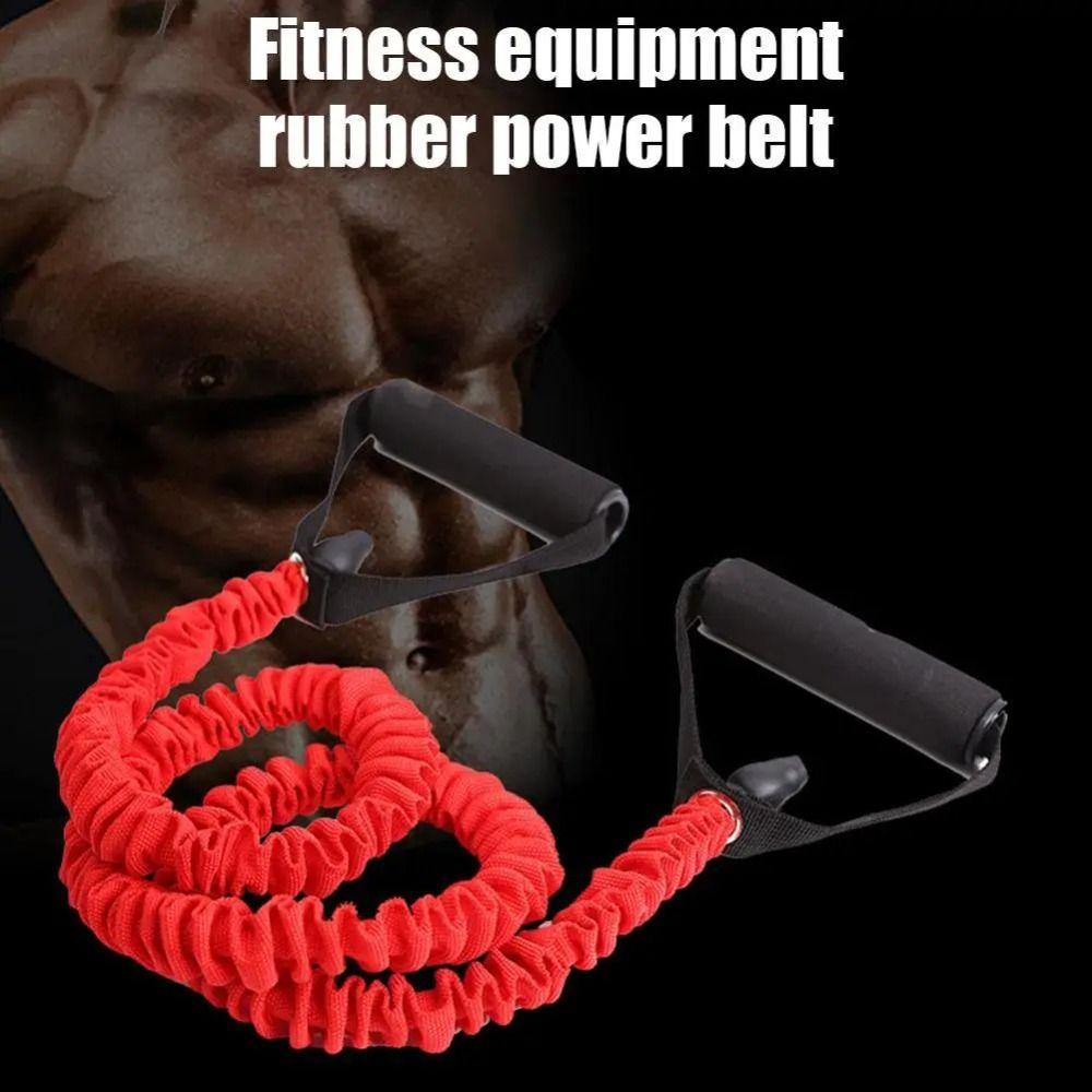 Pull Rope Elastic Yoga Pull Rope With Handle Exercise Cord Stretch Bands  Home Gym Workouts