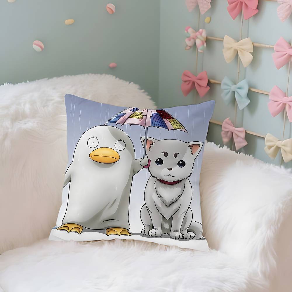 Cartoon CuteSSadaharud Case Plush Fabric Soft Pillowcase Double Sided Print Cushion Cover Household Gifts