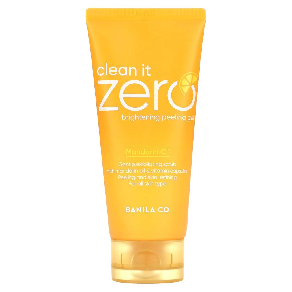 BANILA CO Clean It Zero, Осветляющий пилинг-гель для всех типов кожи, 4,05 жидких унций (120 мл)